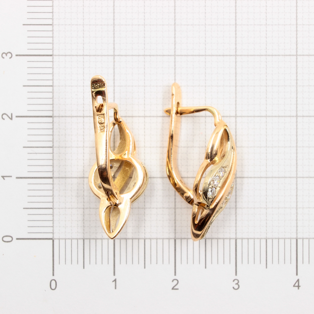 Серьги СА1085БР