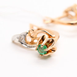 Серьги С130бр