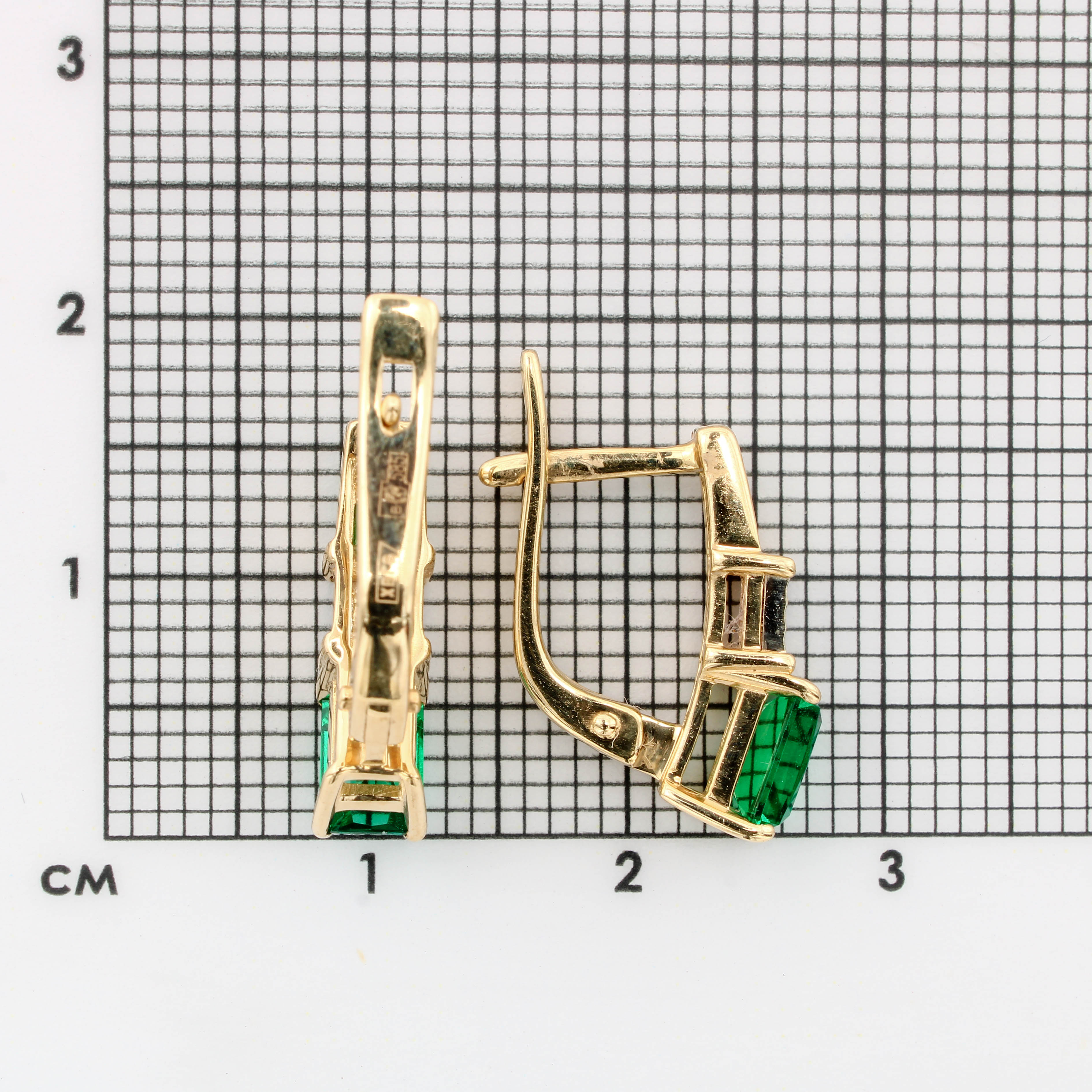 Серьги СА833БР