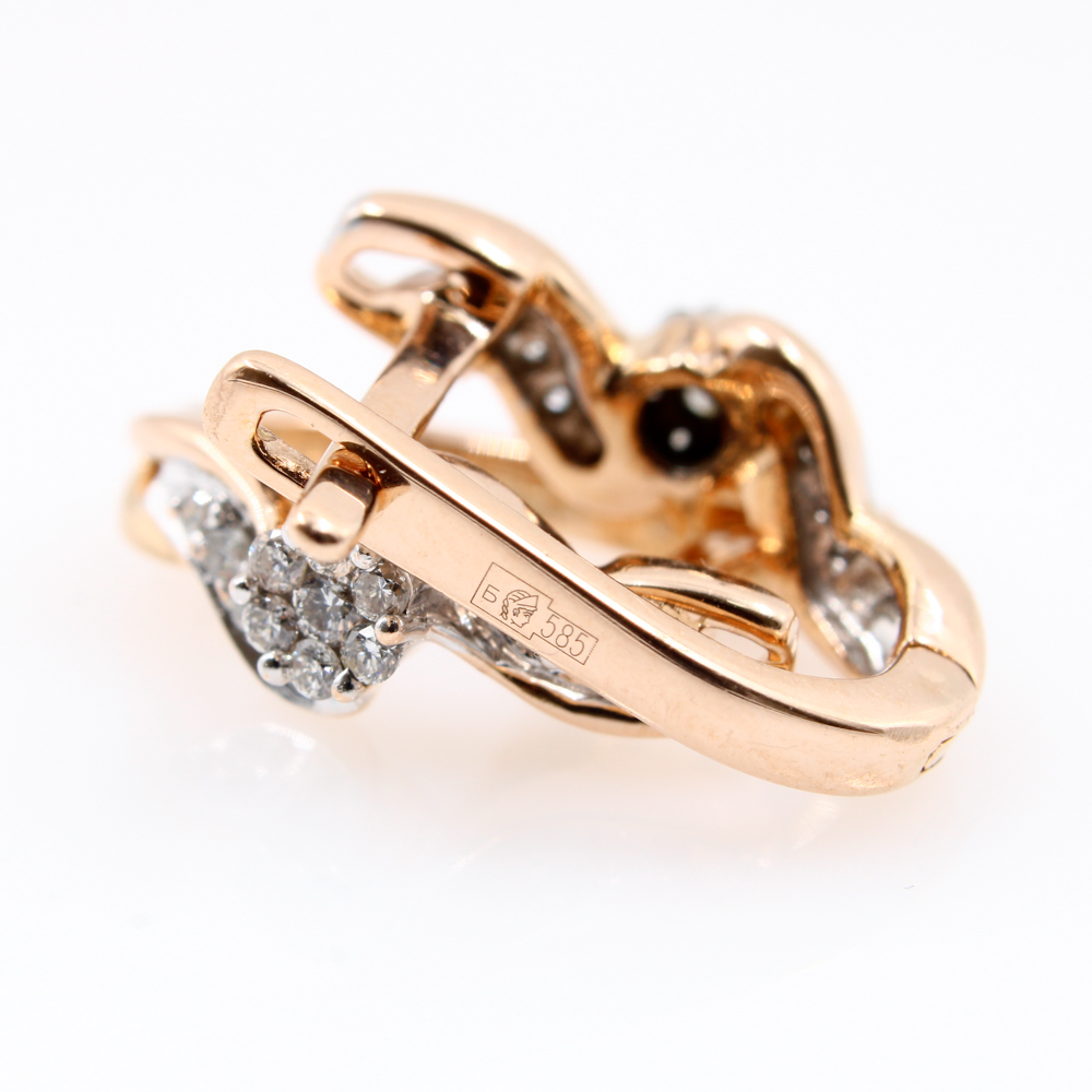 Серьги СА122БР