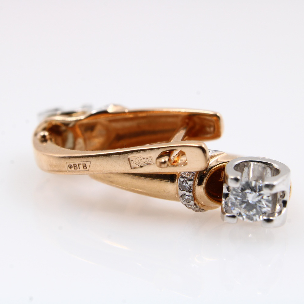 Серьги СА102БР