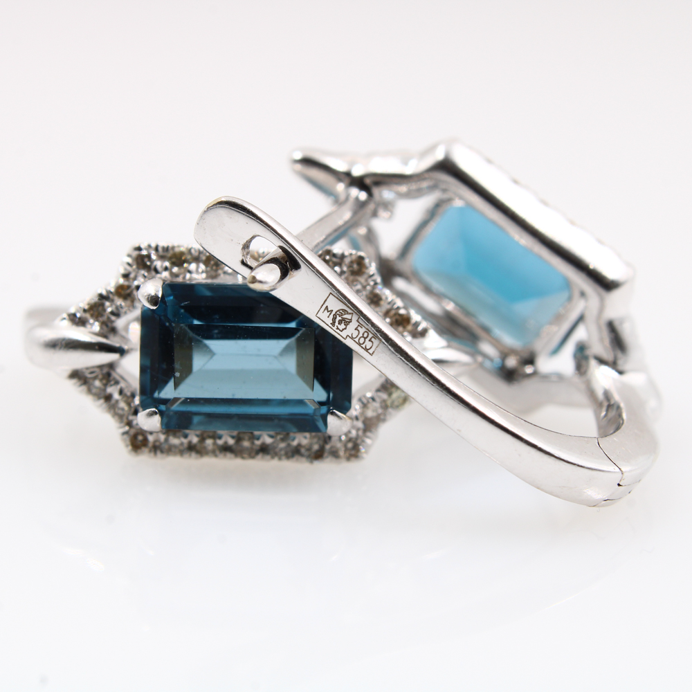 Серьги СА540БР